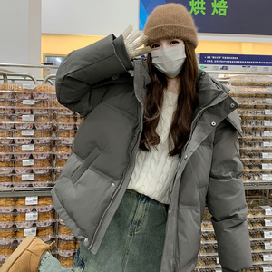 已备货减龄保暖【双色短棉衣百搭】耐脏厚实199-D352-P175-控258图片