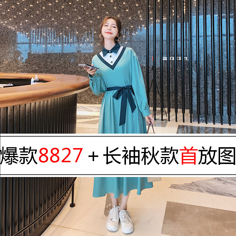 温柔风泡泡袖连衣裙女收腰显瘦2025初秋新款韩版法式森系别致长裙,女装连衣裙,浙宝199
