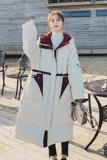 ins长款羽绒棉服女冬季加厚外套2025年新款棉袄韩版宽松棉衣过膝，女装棉衣/棉服，浙宝199