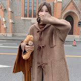 布灵布灵质感针织大外套【冬装现】加厚-D326-P165-控248，女装针织衫/毛衣，浙宝199