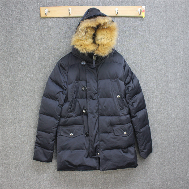 彬彬家~日本单贵牌硬货N3B羽绒外套中长款修身羽绒服连帽厚实小码