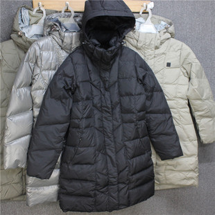 彬彬家~韩单黑标鹅绒羽绒服中长款鹅绒外套户外防水风衣羽绒外套