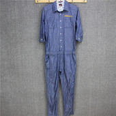 连体裤 彬彬家 日本单贵牌潮连体牛仔衣工装