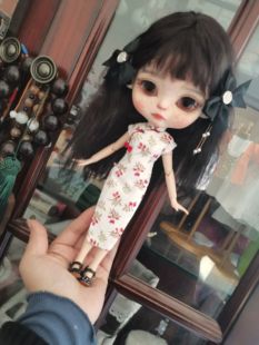 雅致 ob22 blythe小布娃衣azone ob24 旗袍 licca