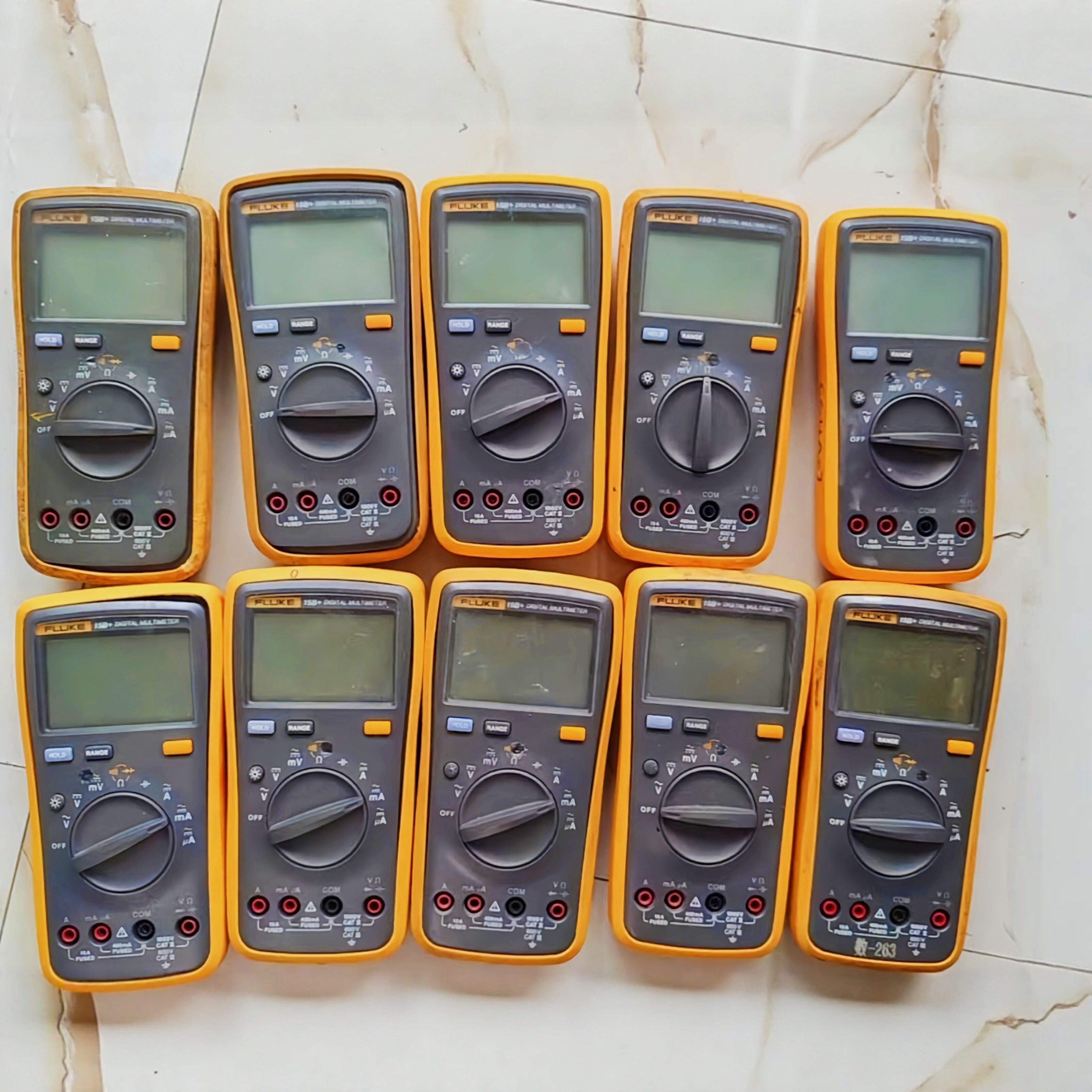 高价专业回收福禄克万用表钳形表兆欧表温度表各类FLUKE测试仪表图片