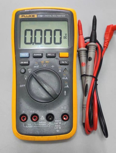[可开票]二手福禄克fluke17B+万用表高精度多功能万能表实物拍摄