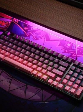 达尔优ck100磁轴机械键盘RGB有线USB电竞游戏lol吃鸡网咖电竞专用