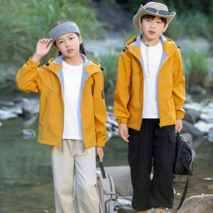 新款2025男套装情侣装服装防水男女款加绒