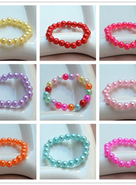 多色可选儿童圆珠手链百搭