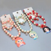 儿童手链亚马逊爆款 儿童串珠手链独角兽彩色串珠手链儿童饰品 新品