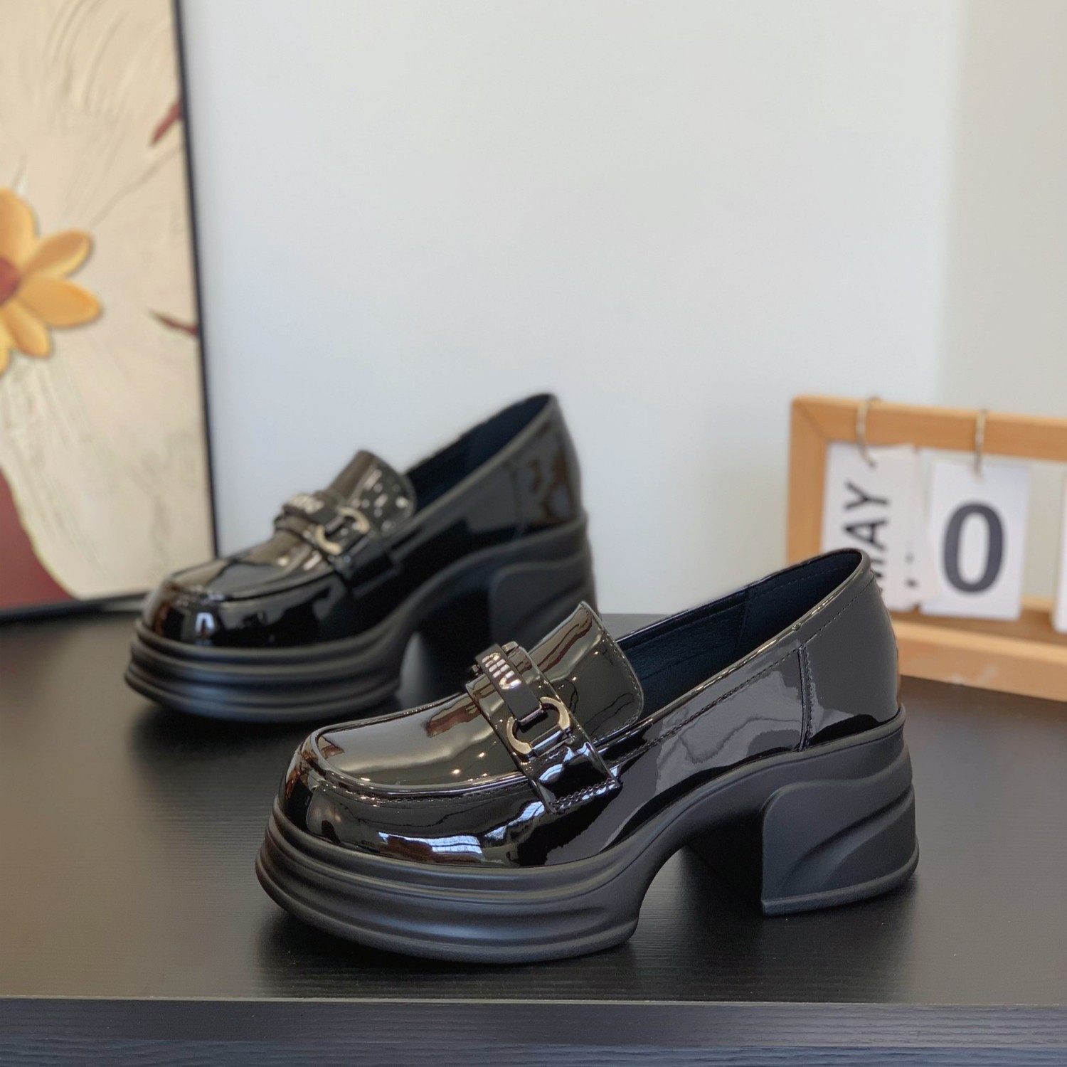 时尚减龄学院风时尚百搭显瘦单鞋