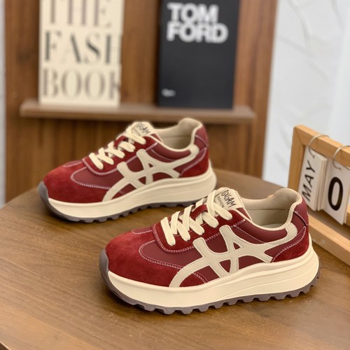 磨砂绒面小众高级减龄通勤阿甘鞋