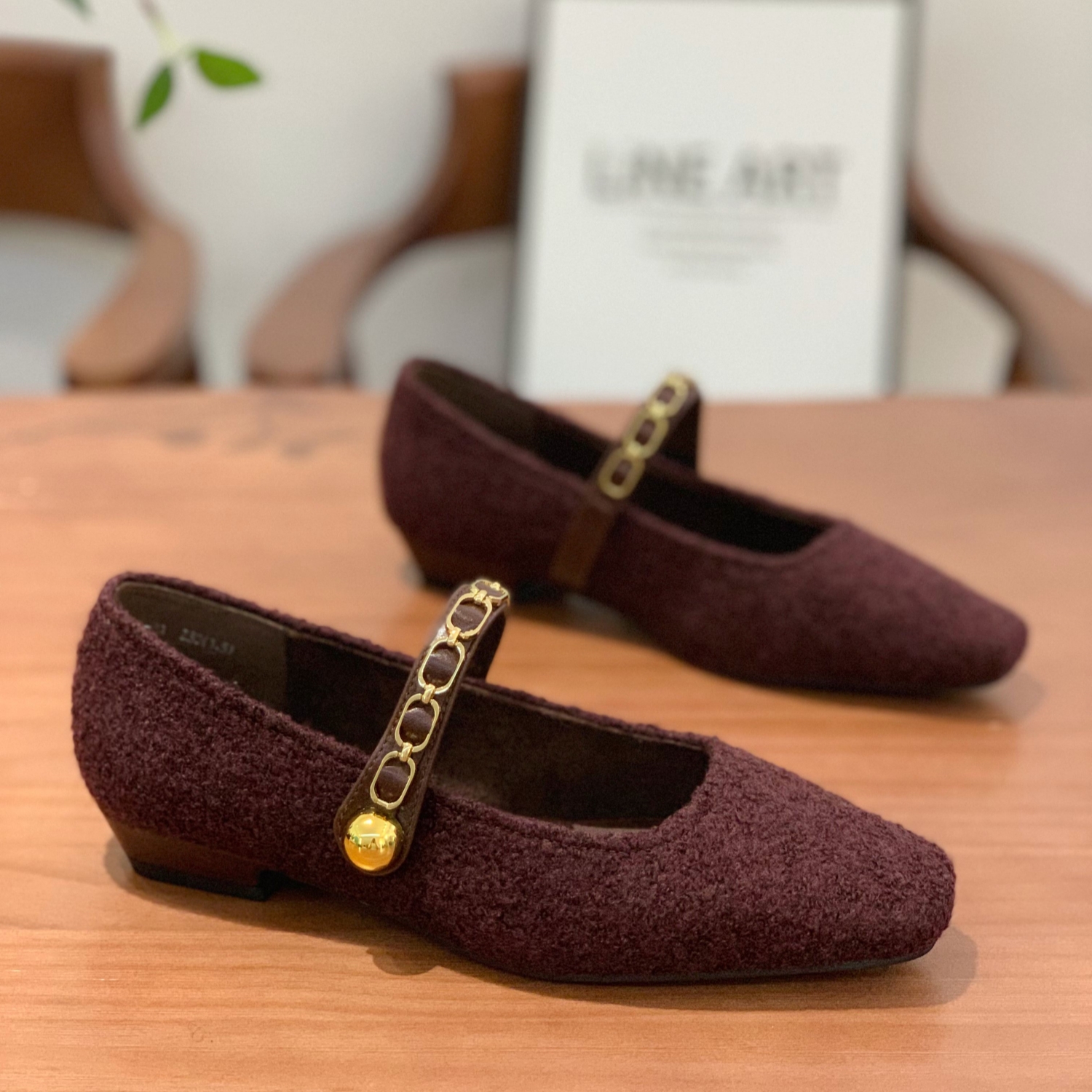 精致百搭职场松弛显脚小玛丽珍鞋