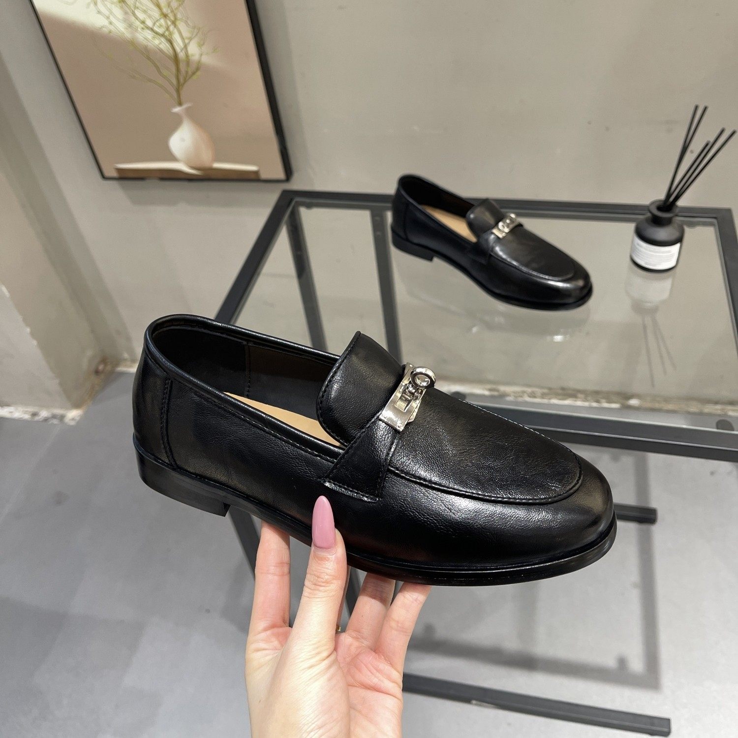 软底英伦风乐福鞋女2026春季新款复古平底显瘦小皮鞋学院风JK单鞋,女鞋,乐福鞋（豆豆鞋）,淘宝优惠券,粉丝福利购,淘宝优惠卷