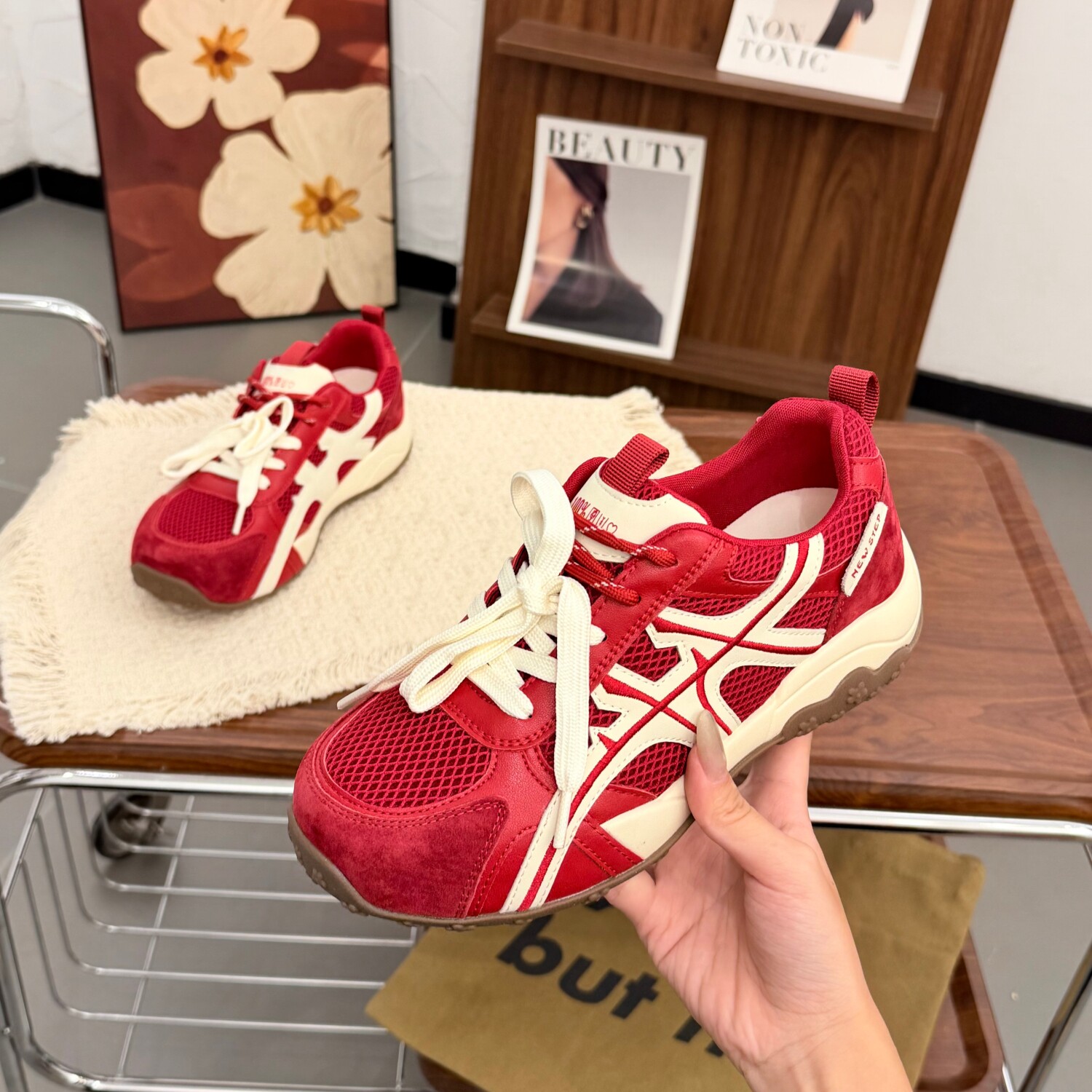小众高级感休闲百搭运动风德训鞋