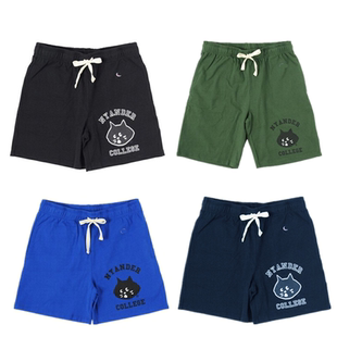 女 日系惊讶猫百搭运动松紧腰运动休闲短裤 25年夏季 新款