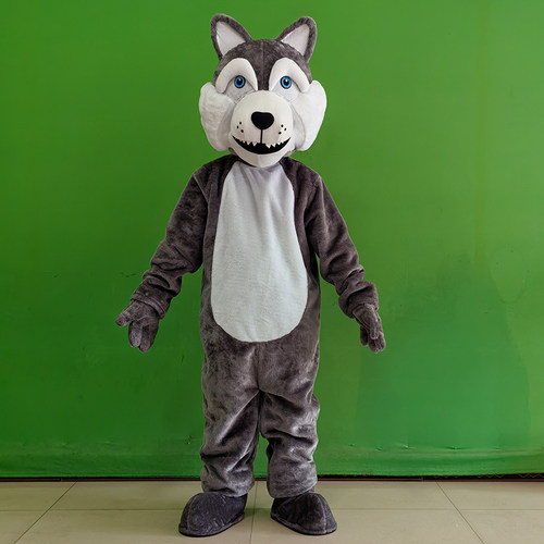 动漫大灰狼行走广告宣传卡通人偶