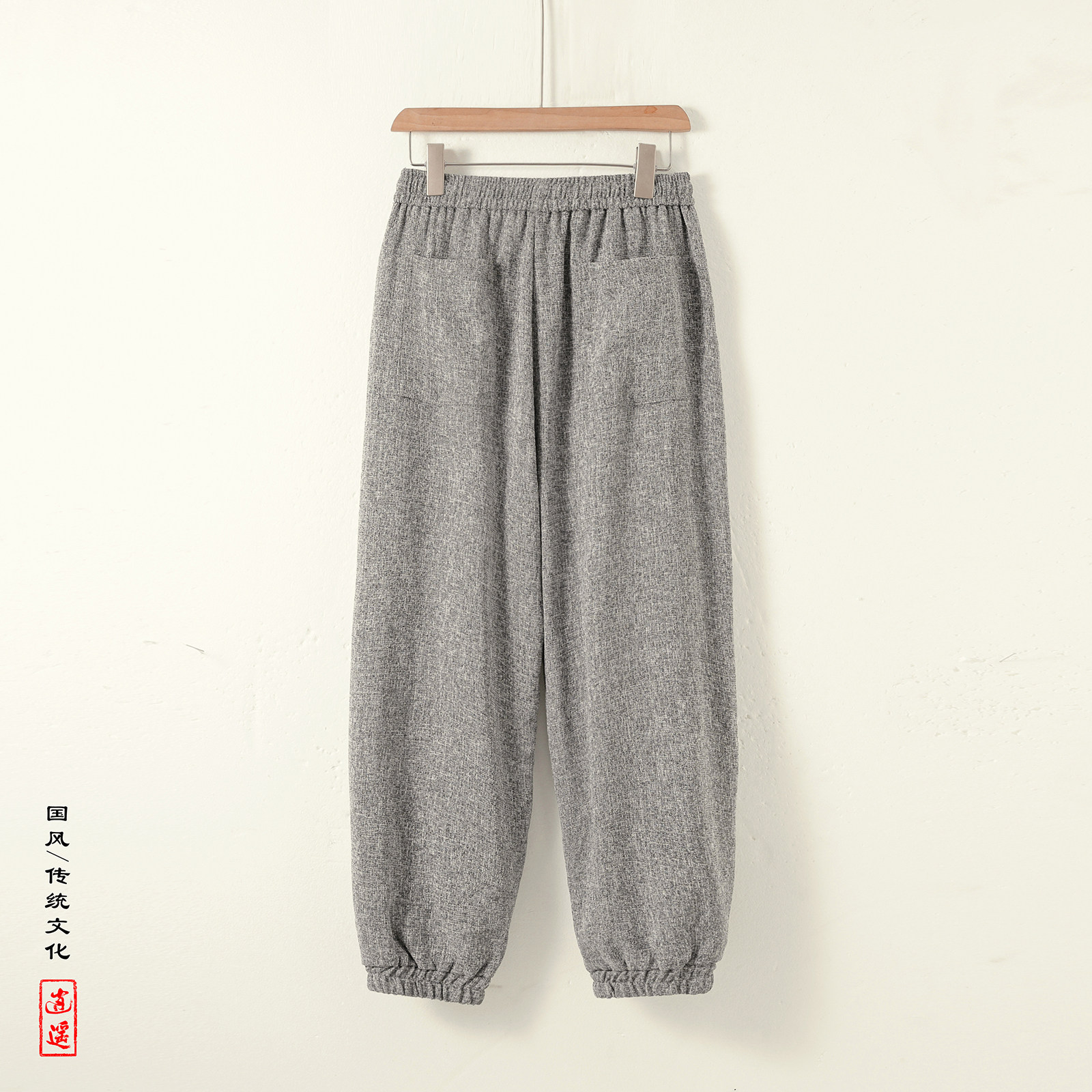 乞丐装大口袋T小众设计冰丝垂感工装裤束脚运动裤男K228-P68控88,男装工装外套,电商A005