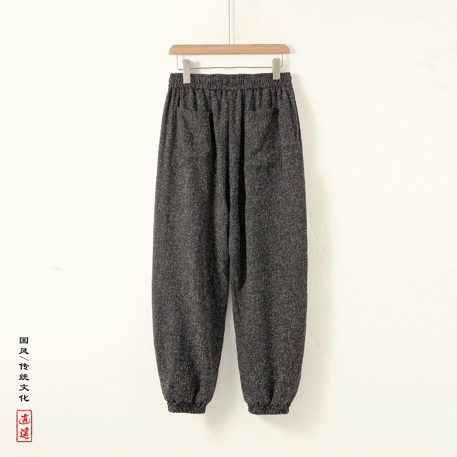 乞丐装大口袋T小众设计冰丝垂感工装裤束脚运动裤男K228-P68控88,男装工装外套,电商A005
