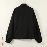 新中式H立领拉链卫衣男ins小众金属拉链套头外套潮WY02-P65控88，女装短外套，电商A005