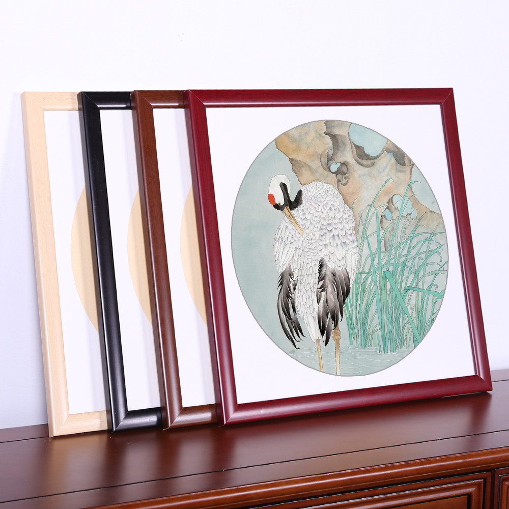 实木字画画框装裱33相框挂墙正方形十字绣38钻石50国画书法框架66,家居饰品,相框/画框,淘宝优惠券,粉丝福利购,淘宝优惠卷