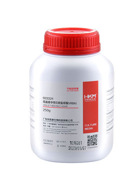 结晶紫中性红胆盐琼脂培养基（VRBA) 环凯022221 大肠菌群测定
