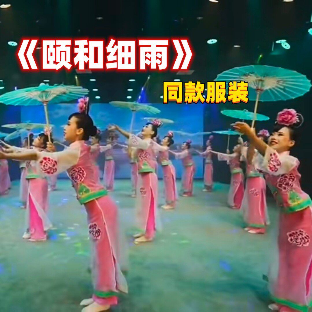 云川之舞儿童演出服格格颐和细雨表演服桃李杯舞蹈独舞小微古典舞