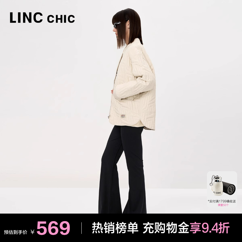 LINC重工绗缝轻薄羽绒外套