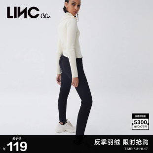 微弹显瘦羽绒裤 长裤 女Y21607282 女士羽绒裤 LINC金羽杰羽绒服冬季