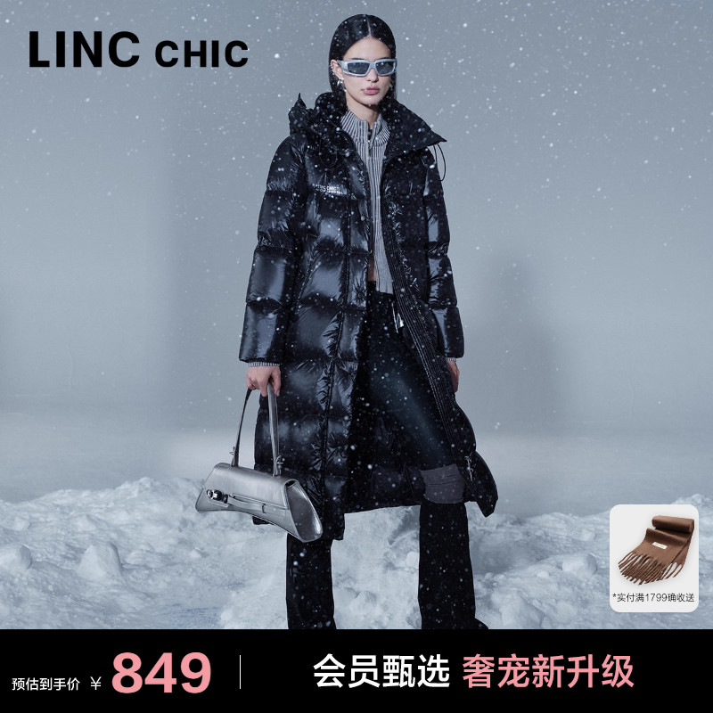 都市时髦精加厚羽绒服