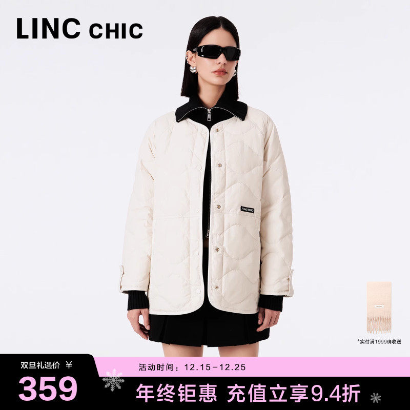 LINC罩衫轻薄羽绒外套