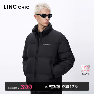 面包服CP同款 立领短款 1518 LINC金羽杰羽绒服男新款 明星同款