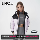 羽绒服女冬季 LINC金羽杰羽绒服女毛领派克服长款 冬羽出清合集