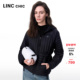 收腰羽绒服女连帽短款 LINC金羽杰春季 新款 轻薄羽绒外套上衣2117