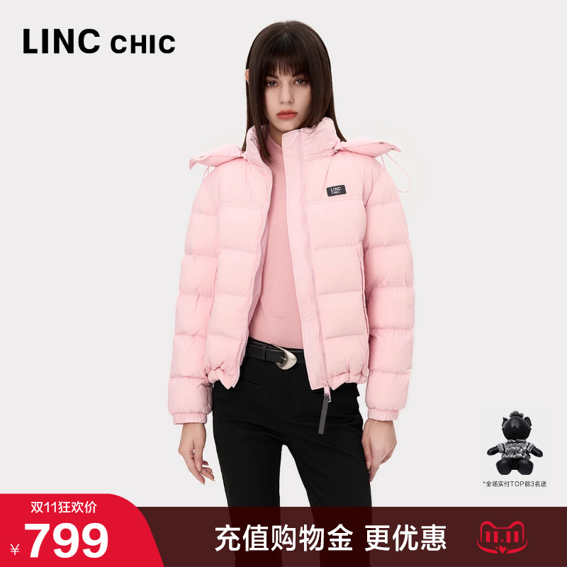 LINC多色短款超轻面包服