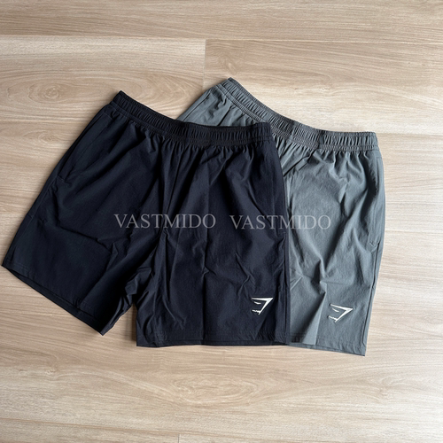 GYMSHARK鲨鱼健身运动训练跑步大赛短裤男夏季宽松速干透气短裤