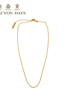 Halcyon Days简约大气项链女款高级感百搭锁骨链轻奢小众生日礼物