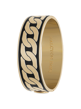 Halcyon Days高端珐琅手镯小众吸睛百搭时尚手环精致高级感首饰