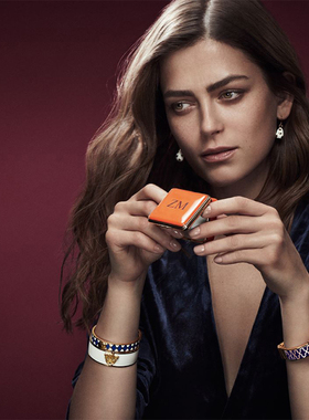 Halcyon Days英国女手表细带小巧简约气质小表盘轻奢女表石英钢带