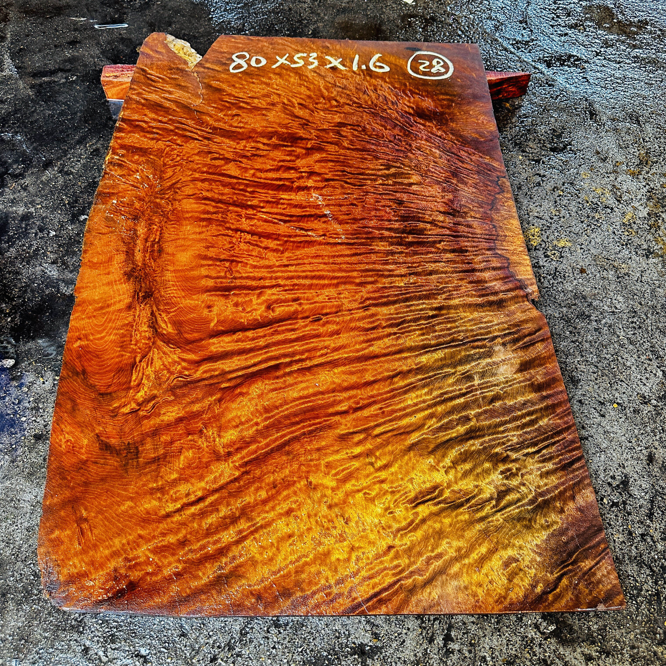 028#金丝楠黄金楠精品满水波家具料，大板，红木家具板