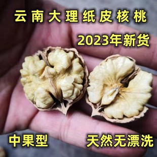 云南大理漾濞纸皮薄皮孕妇小孩干核 包邮 中果 中果型2023新货5斤装