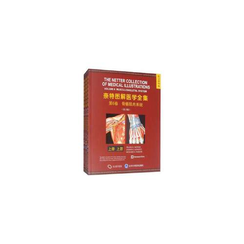 asy 奈特图解医学全集：第6卷 骨骼肌肉系统疾病（第2版）(影印） [美] 弗兰克·奈特（Frank H.Netter） 编 9787565920257