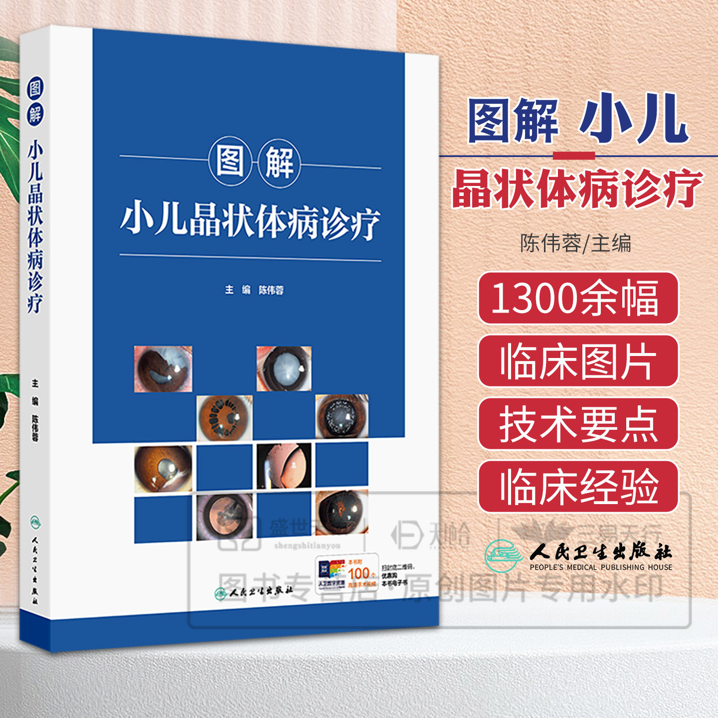 图解小儿晶状体病诊疗(配增值) 人民卫生出版社 9787117396554 陈伟蓉 主编 全新正版书籍