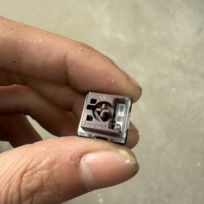 Keychron 矮轴光轴 一张104颗 全新未上机 DIY 研究