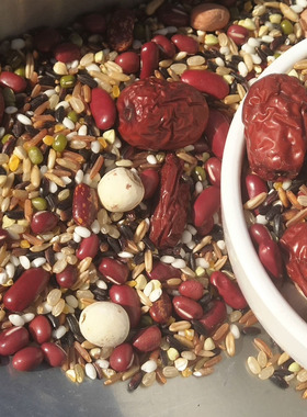 红枣莲子八宝粥原料500g*5袋 散装十谷米五谷杂粮组合腊八粥