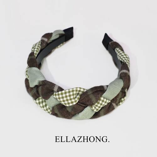 原创设计~EllaZhong抹茶奶绿发箍