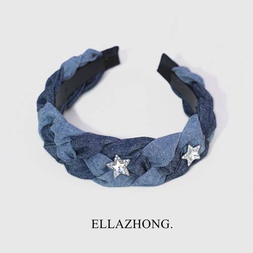 Ellazhong原创设计星星发箍小众