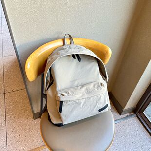 牛津布帽檐双肩包女董洁同款包包轻便防水背包时尚学生书包旅游包
