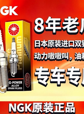 NGK火花塞91552福瑞迪K3瑞纳K2瑞奕KX3朗动领动悦动焕驰奕跑KX3