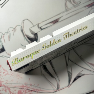 巴洛克键盘前侧贴纸二次元 灯箱贴灯罩贴纸通用所有键盘均可使用